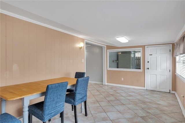 7 Albert Ct, Metairie, LA 70003 - dining space with baseboards and light tile patterned floors