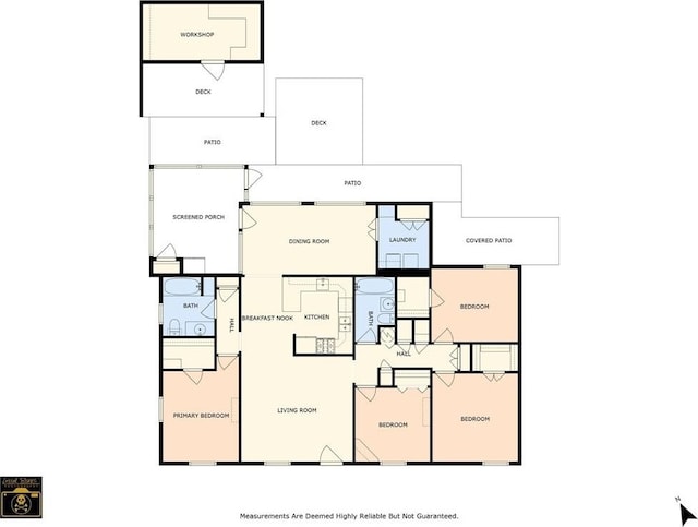 7 Albert Ct, Metairie, LA 70003 - view of home floor plan