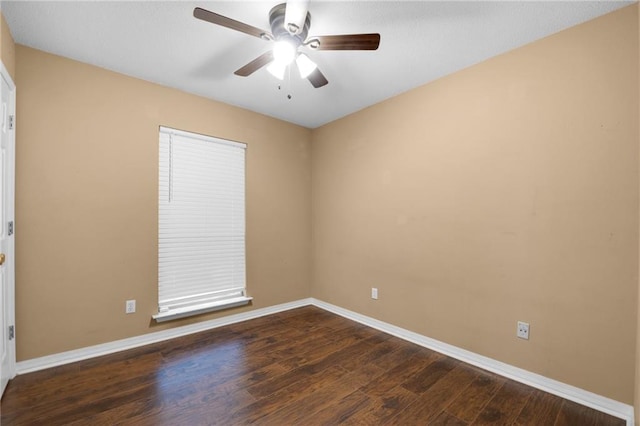 70405 F St, Covington, LA 70433 - spare room featuring wood finished floors and a ceiling fan