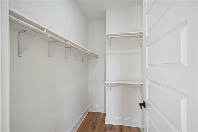 4542 Prairie St, Metairie, LA 70001 - spacious closet with wood finished floors