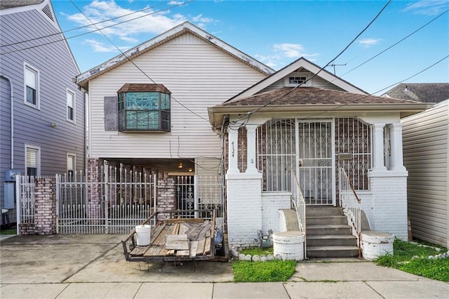 4124 Eve St, New Orleans, LA 70125 - view of shotgun-style home