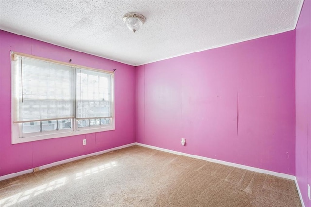 4124 Eve St, New Orleans, LA 70125 - spare room featuring carpet floors and a textured ceiling