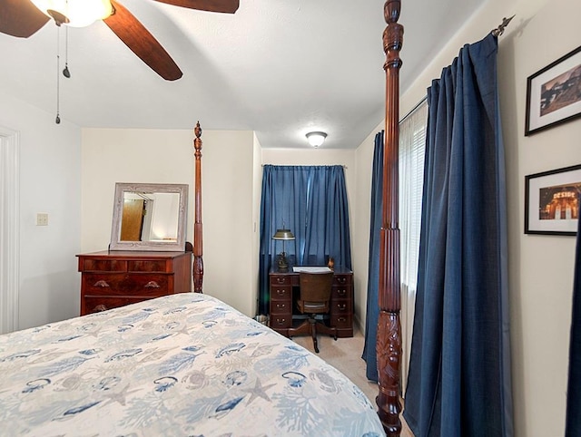420 Metairie Hammond Hwy Unit 225, Metairie, LA 70005 - bedroom featuring carpet and ceiling fan