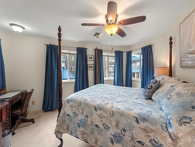 420 Metairie Hammond Hwy Unit 225, Metairie, LA 70005 - carpeted bedroom featuring ceiling fan