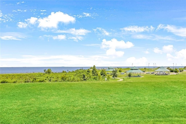 420 Metairie Hammond Hwy Unit 225, Metairie, LA 70005 - view of green lawn featuring a gazebo and a water view
