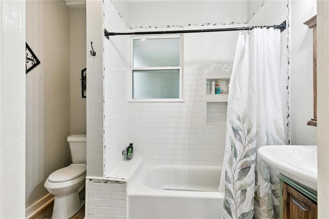 106 Rowley Blvd, La Place, LA 70068 - full bath with shower / bath combination with curtain and vanity