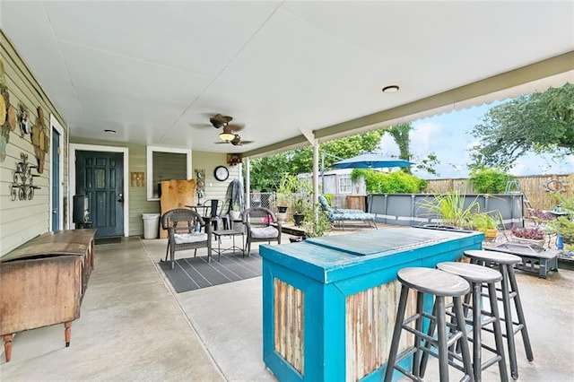 106 Rowley Blvd, La Place, LA 70068 - view of patio featuring an outdoor living space