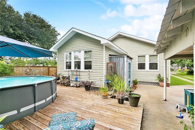 106 Rowley Blvd, La Place, LA 70068 - view of deck