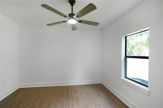 1721 Eagle St, New Orleans, LA 70118 - unfurnished room featuring wood finished floors and ceiling fan