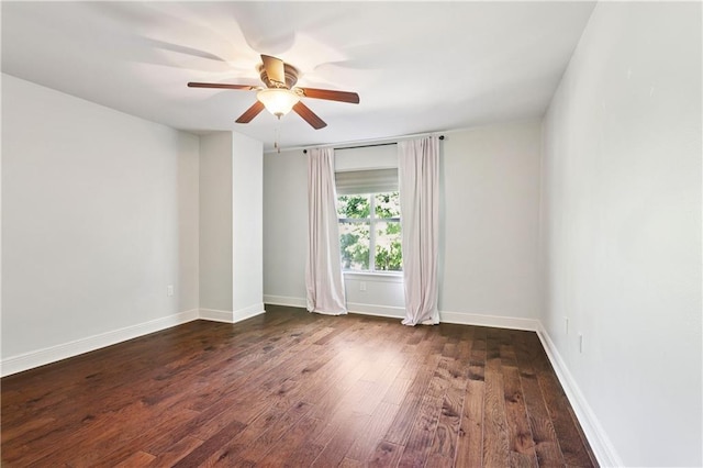 35 Elmwood Loop, Madisonville, LA 70447 - unfurnished room featuring wood finished floors and a ceiling fan