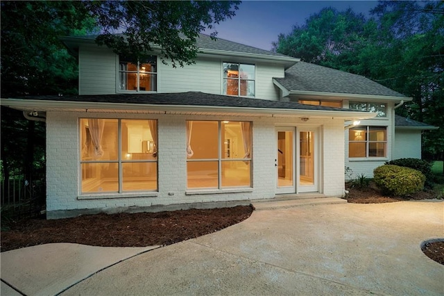 35 Elmwood Loop, Madisonville, LA 70447 - rear view of house with brick siding