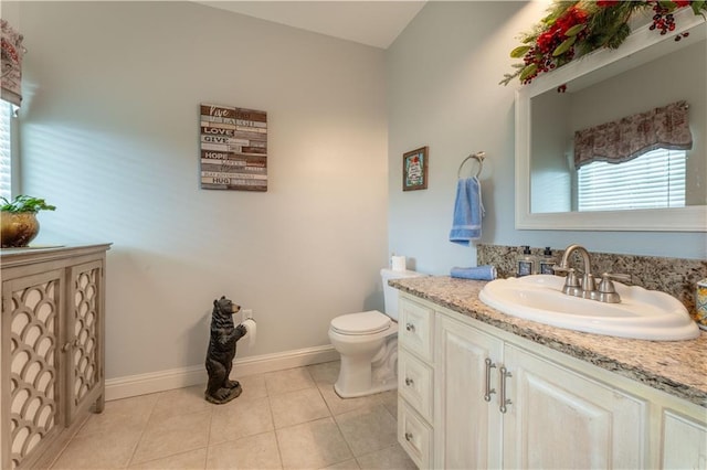 31 Allen Hill Rd, Tylertown, MS 39667 - bathroom with vanity and tile patterned flooring