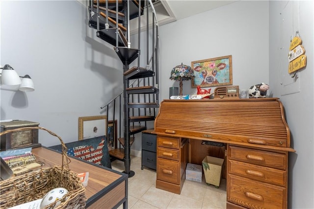 31 Allen Hill Rd, Tylertown, MS 39667 - office with light tile patterned floors