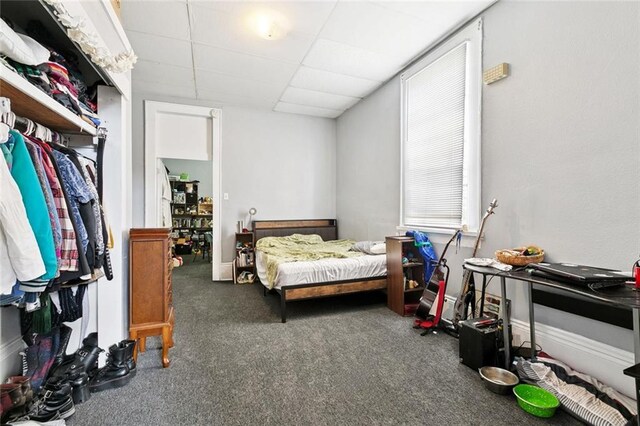 222325 Felicity St, New Orleans, LA 70113 - bedroom featuring carpet flooring and a paneled ceiling