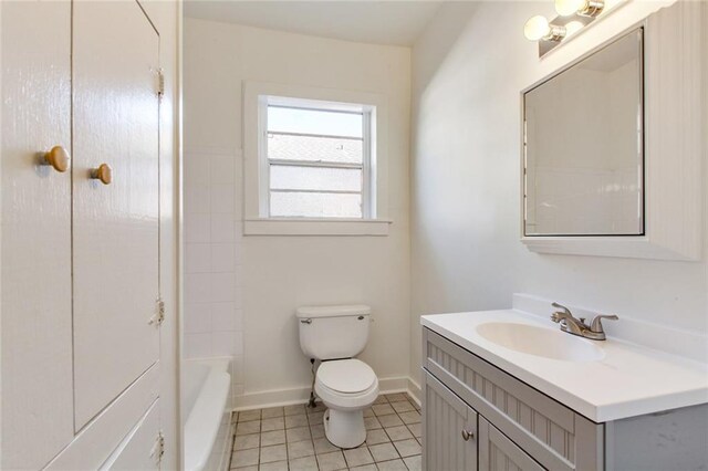 5227-29 Coliseum St, New Orleans, LA 70115 - bathroom featuring vanity and tile patterned floors