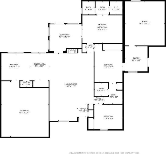 210 Lake Ontario Ct, Slidell, LA 70461 - view of room layout
