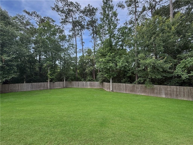 2009 Rubich Ln, Slidell, LA 70461 - view of fenced yard