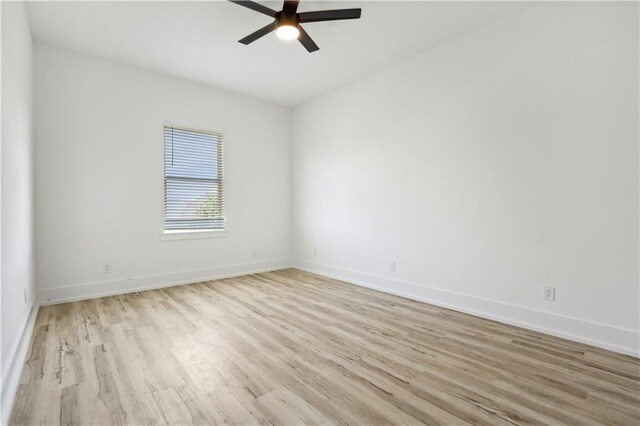 59 Oak Tree Dr, Slidell, LA 70458 - spare room featuring ceiling fan and wood finished floors