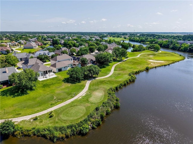 59 Oak Tree Dr, Slidell, LA 70458 - aerial view of residential area with a nearby body of water and a golf course