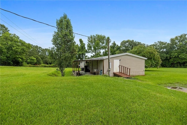24483 Riley Rd, Pride, LA 70770 - view of green lawn