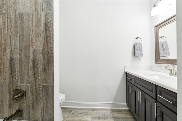 624 Wagner St, New Orleans, LA 70114 - bathroom featuring vanity and toilet