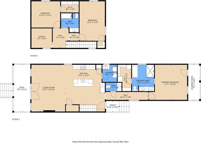 624 Wagner St, New Orleans, LA 70114 - view of floor plan / room layout
