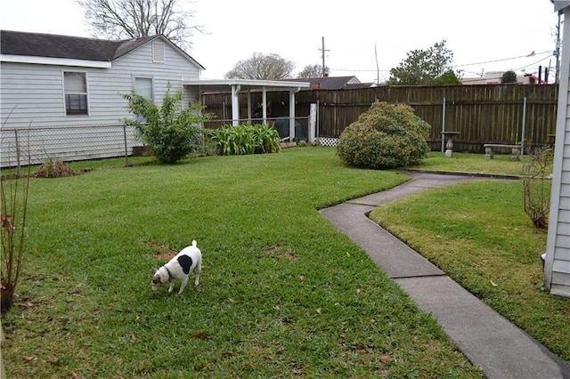 128 Gruner Rd, Metairie, LA 70001 - view of fenced backyard