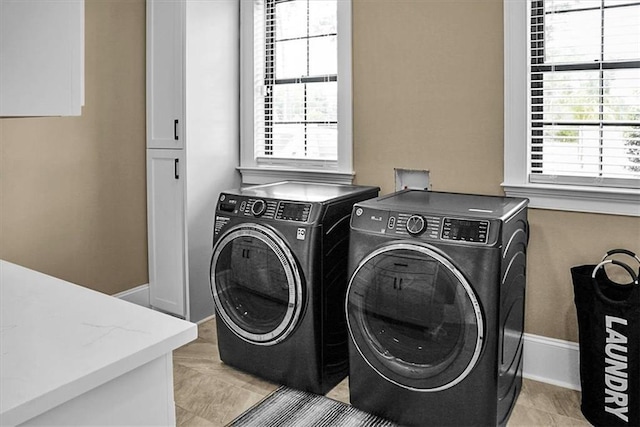 31350 Walker Rd, Walker, LA 70785 - washroom featuring washer and dryer and cabinet space