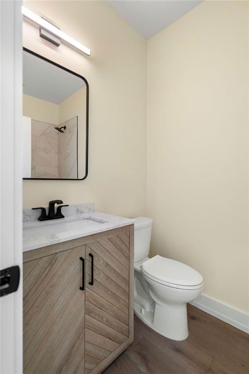 3028 Sunrise Blvd, Slidell, LA 70461 - bathroom with vanity and wood finished floors