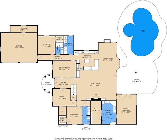 356 Aspen Ln, Covington, LA 70433 - view of home floor plan