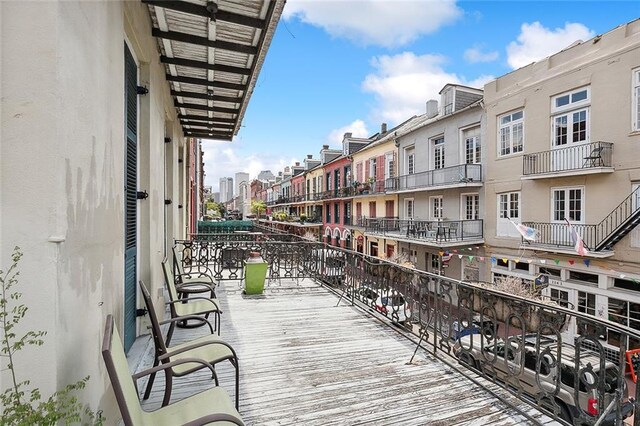 1140 Decatur St Unit 3, New Orleans, LA 70116 - balcony featuring a residential view