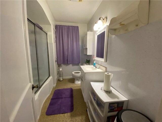 8007 Drum St, New Orleans, LA 70126 - bathroom featuring vanity and combined bath / shower with glass door