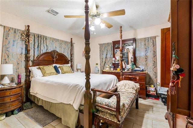 1435 Monterrey Blvd, Baton Rouge, LA 70815 - bedroom featuring ceiling fan and light tile patterned floors