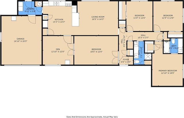 1435 Monterrey Blvd, Baton Rouge, LA 70815 - view of room layout