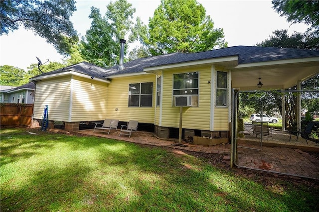 43126 Pecan Ridge Dr, Hammond, LA 70403 - rear view of house with roof with shingles and crawl space