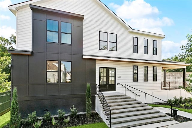 5651 W End Blvd, New Orleans, LA 70124 - view of front of home featuring french doors