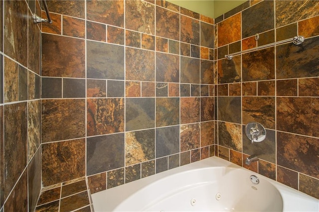 121 Pontchartrain Rd, La Place, LA 70068 - bathroom with a tub with jets and a shower