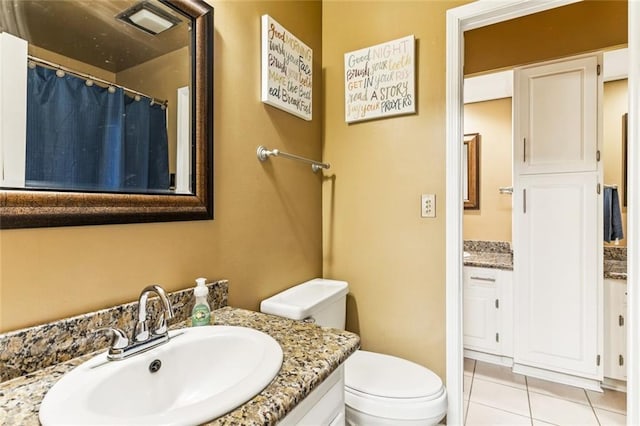 314 Royal Dr, Slidell, LA 70460 - full bath featuring vanity and tile patterned flooring