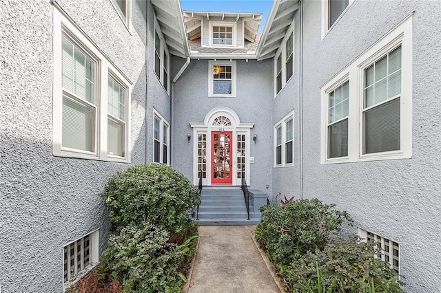 411 Lowerline St Unit D, New Orleans, LA 70118 - property entrance featuring stucco siding