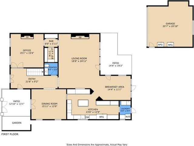 502 Hector Ave, Metairie, LA 70005 - view of home floor plan