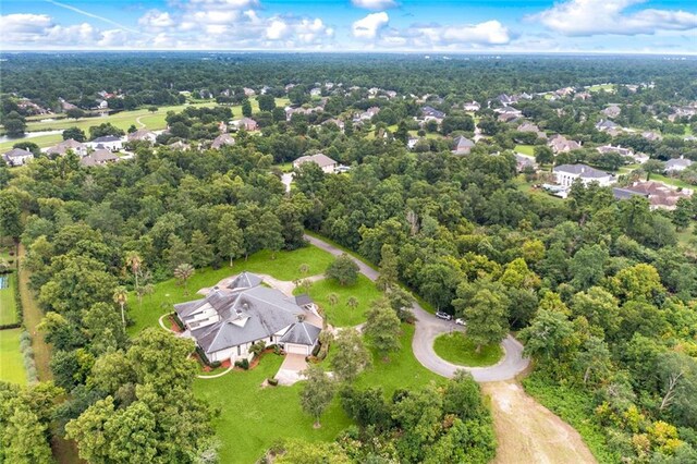 738 English Turn Ln, New Orleans, LA 70131 - aerial view of property's location with a heavily wooded area