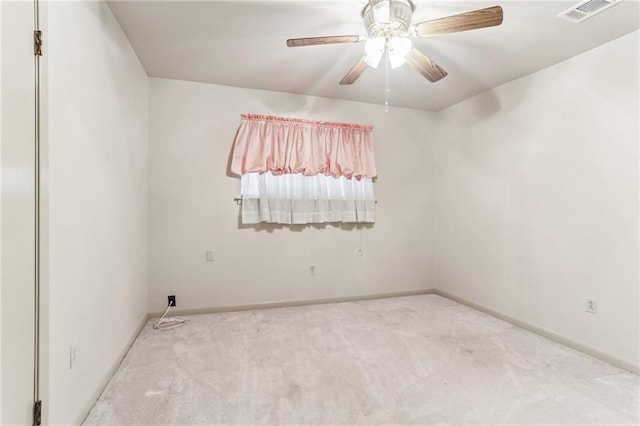 142 E Randall Ct, Gretna, LA 70053 - empty room featuring carpet floors and a ceiling fan