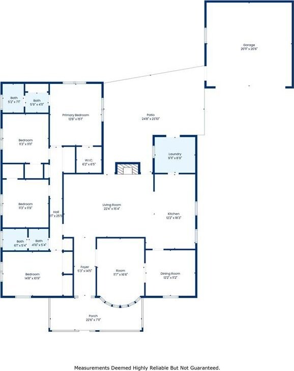 142 E Randall Ct, Gretna, LA 70053 - view of home floor plan