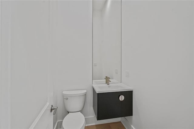 5310 Laurel St, New Orleans, LA 70115 - bathroom featuring vanity and wood finished floors
