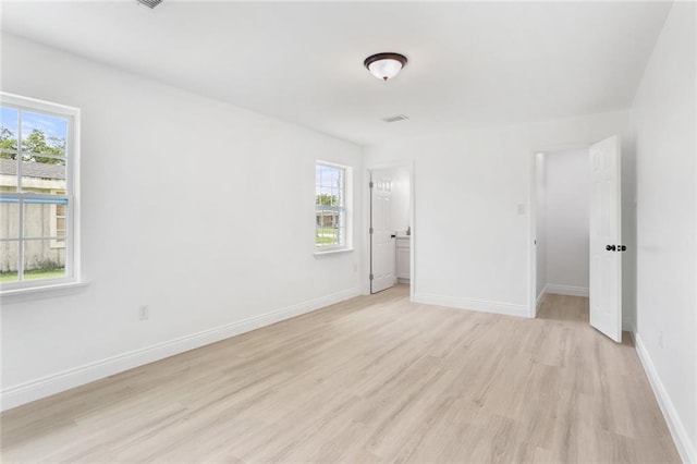 313 Post Dr, Luling, LA 70070 - unfurnished bedroom featuring light wood-style floors and baseboards