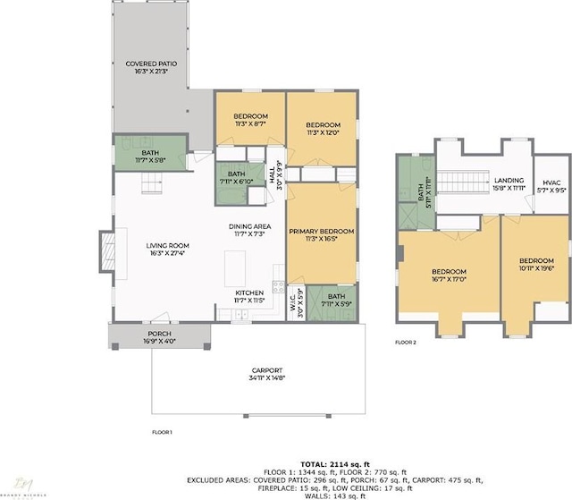 313 Post Dr, Luling, LA 70070 - view of room layout