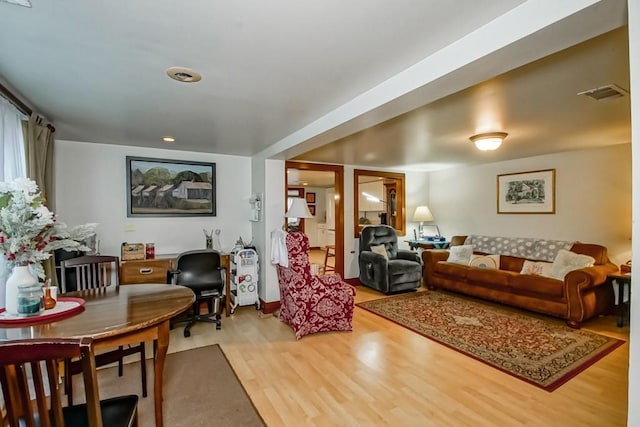 2410 Adams St, New Orleans, LA 70125 - living room featuring wood finished floors