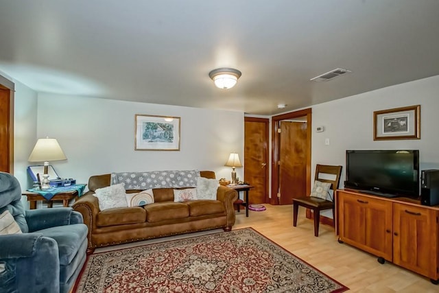 2410 Adams St, New Orleans, LA 70125 - living area featuring light wood-type flooring