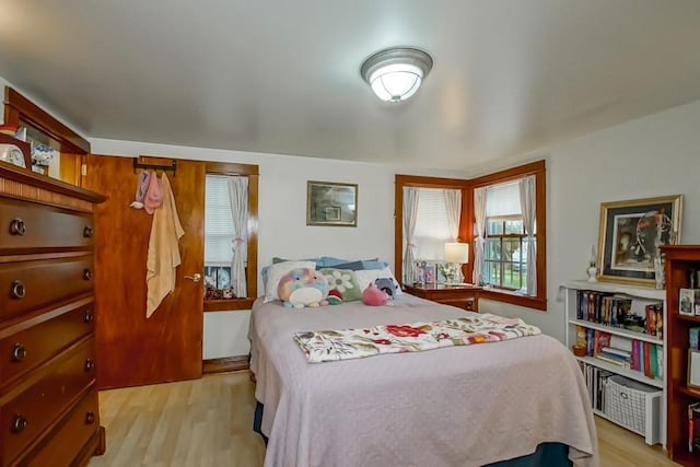 2410 Adams St, New Orleans, LA 70125 - bedroom featuring light wood-style floors