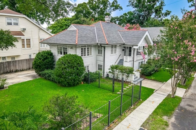 2410 Adams St, New Orleans, LA 70125 - view of front of house featuring a chimney